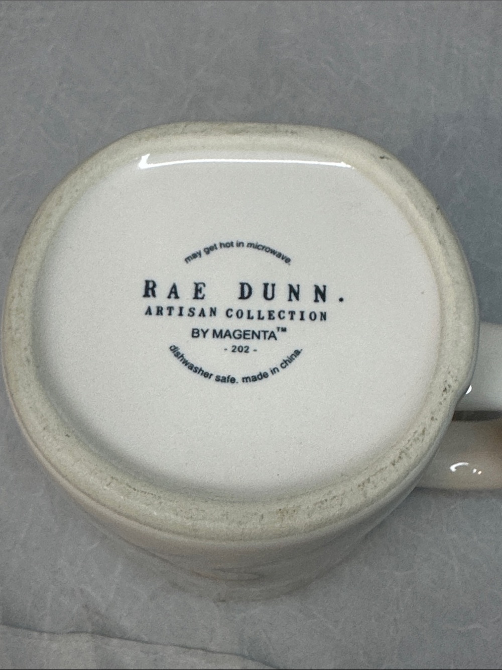 Rae Dunn White 'WOOF' Ceramic Coffee Mug - Home Dining - Picture 4 of 4